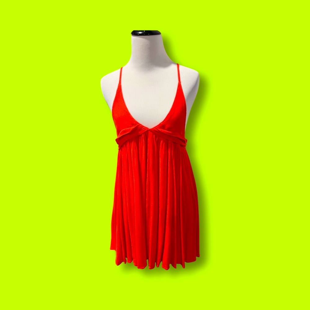 Oneilll small coral beach mini dress